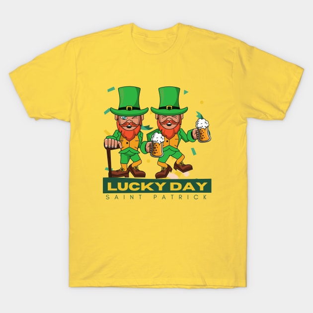 Saint Patrick Day T-Shirt by François Belchior